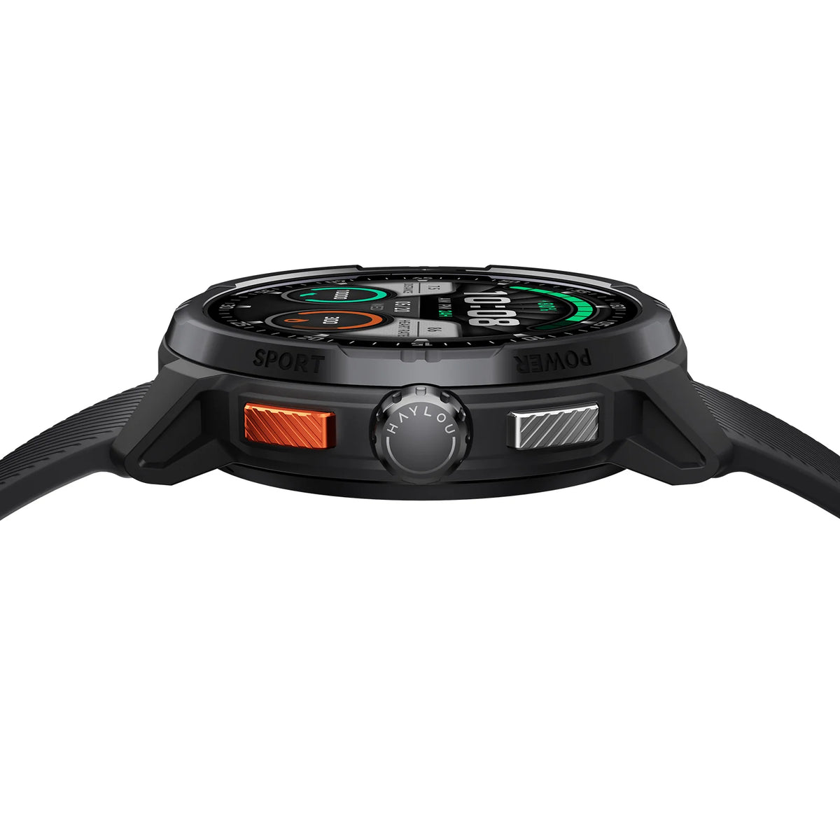 Haylou Solar Ultra GPS Tracking Smart Watch AI Edition – Black