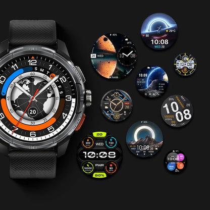 Haylou Solar Ultra GPS Smart Watch – Silver