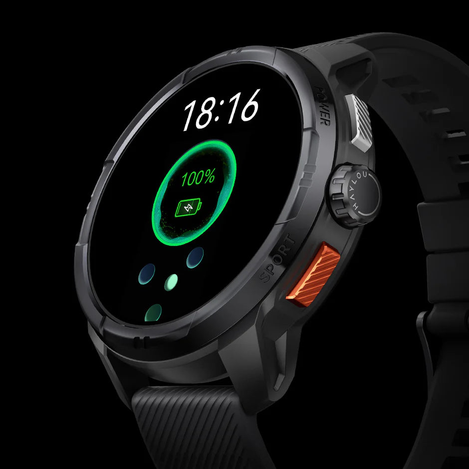 Haylou Solar Ultra GPS Smart Watch – Silver