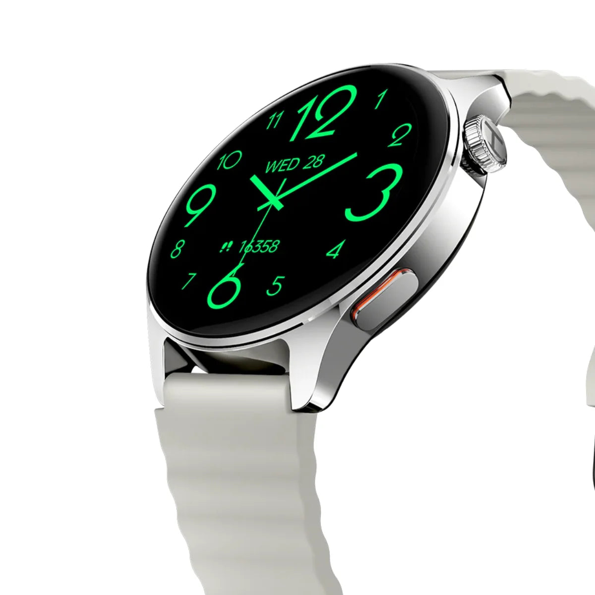 Haylou Watch 4S Five-Star GPS Positioning Smart Watch – Silver