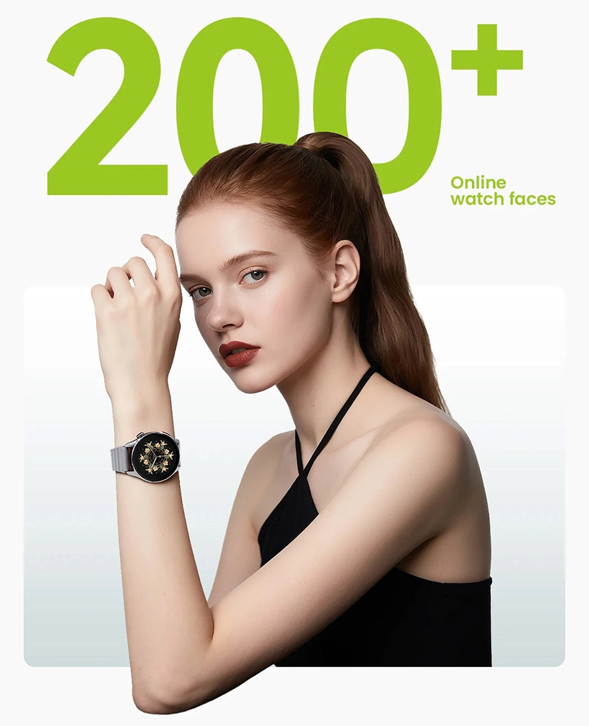 Haylou Watch 4S Five-Star GPS Positioning Smart Watch – Silver