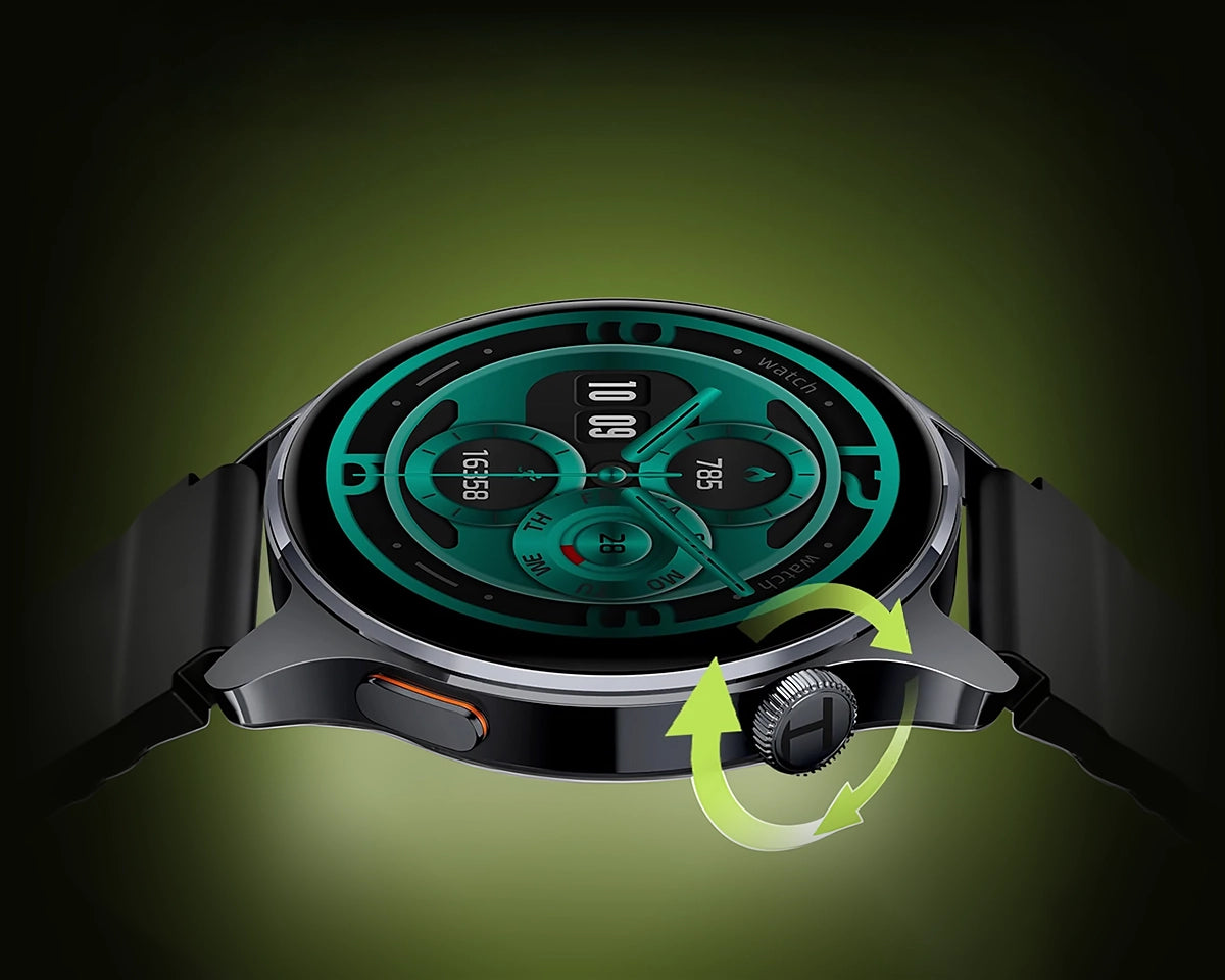 Haylou Watch 4S Five-Star GPS Positioning Smart Watch – Silver