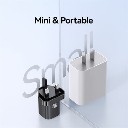 USAMS 30W A+C GAN Dual Ports GaN Fast Charger (UK) – HC Series