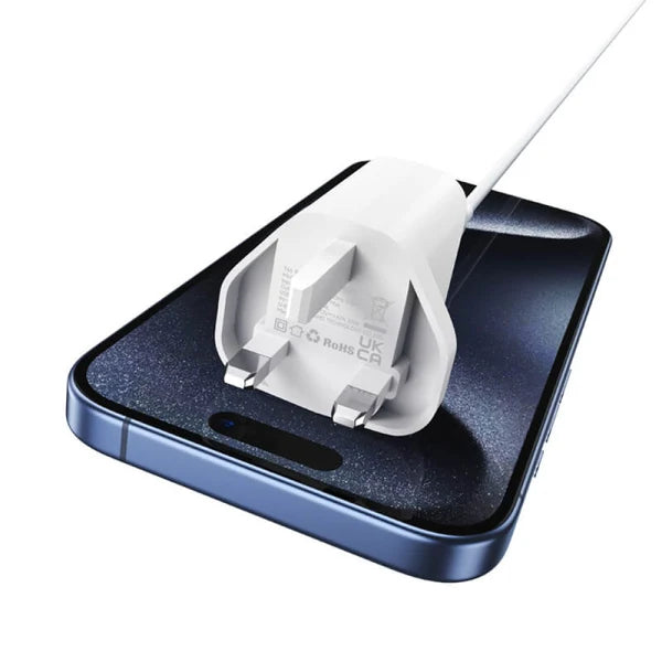 USAMS 20W Fast Charger with 30W Type-C To Lightning 1m Cable – Yi Series OY CC227