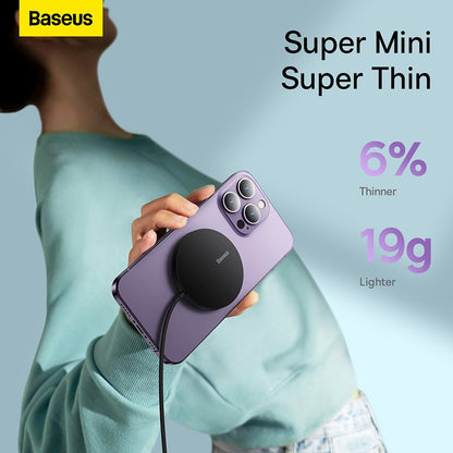 Baseus 15W Simple Mini3 Magnetic Wireless Charger