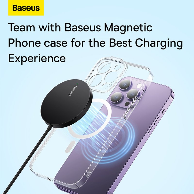 Baseus 15W Simple Mini3 Magnetic Wireless Charger