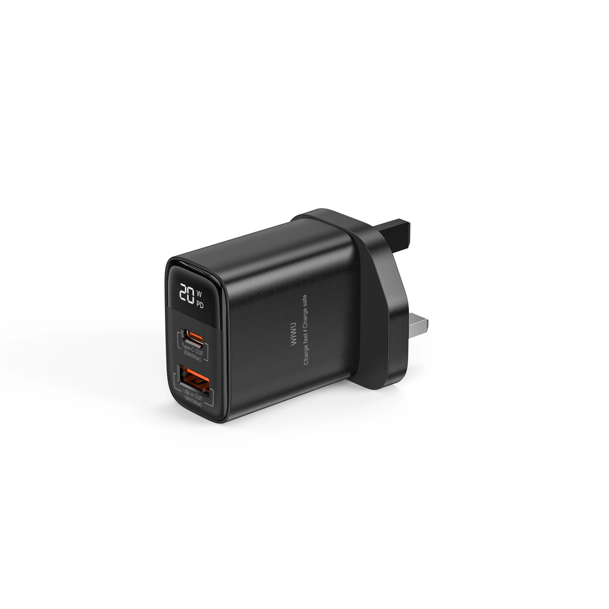 WIWU Firefly 20W PD Gan Dual Port Fast Charger